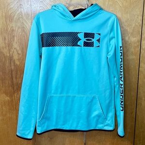 Seafoam green under armour hoodie size YXL, Coolgear